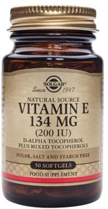 Vitamin E 134mg (200iu) - 50 Softgels
