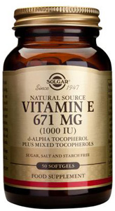 Vitamin E 671mg (1000iu) - 50 Softgels