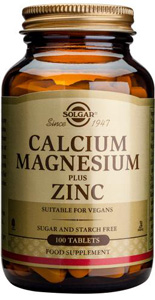 Calcium Magnesium plus Zinc - 100 Tabs