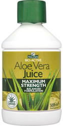 Organic Aloe Vera Juice Maximum Strength - 500ml