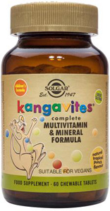 Kangavites® Chewable Multivitamin & Mineral Formula Children (TP) - 120 Tabs