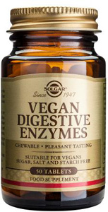Vegan Digestive Enzymes Chewable - 250 Tabs