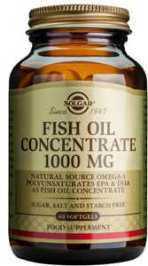 Fish Oil Concentrate 1000mg - 120 Softgels