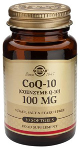 CoQ-10 100mg - 30 Softgels