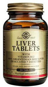 Liver with Vitamin B12 - 100 Tabs