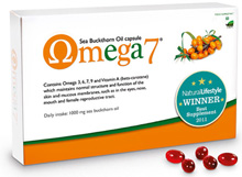 Omega 7 Sea Buckthorn Oil (Omega 3, 6, 7 & 9) - 150 caps