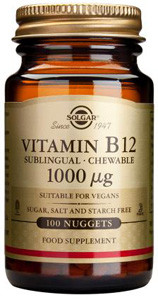 Vitamin B12 1000mcg Nuggets - 100 Nuggets