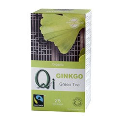 Organic Green Tea and Ginkgo - 25bags