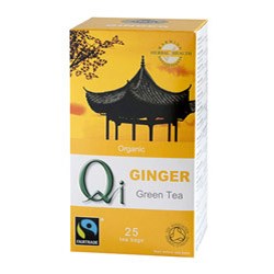 Organic Green Tea and Ginger - 25bags