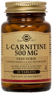 L-Carnitine 500mg - 60 Tabs