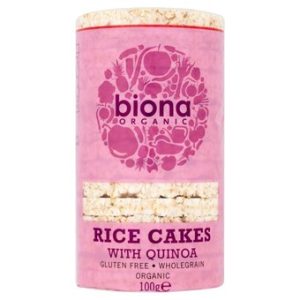 Organic Rice Cakes with Quinoa - 100g