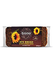 Organic Wholemeal Rye Sunflower Seed Bread - 500g