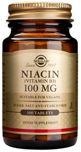 Niacin (Vitamin B3) 100mg - 100 Tabs