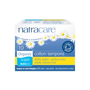 Super Non Applicator Tampons - 10 Tampons