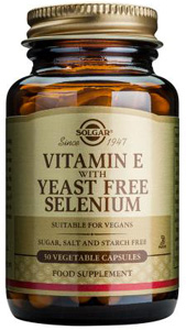 Vitamin E with Yeast Free Selenium - 100 Veg Caps