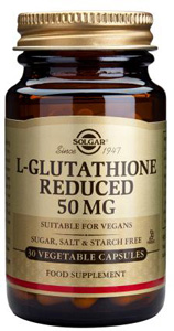 L-Glutathione Reduced 50mg - 30 Veg Caps