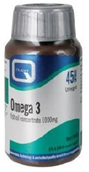 Omega 3 1000mg Fish Oil - 45 Caps