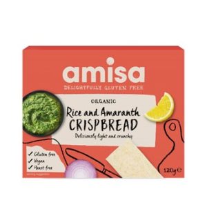 Organic Rice & Amaranth Crispbread - 120g