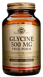 Glycine 500mg - 100 Veg Caps