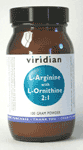 L-Arginine with L-Ornithine 2:1 - 100g Powder