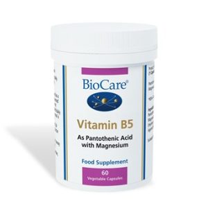 Vitamin B5 (formerly called Magnesium Plus Pantothenate) - 60 Veg Caps