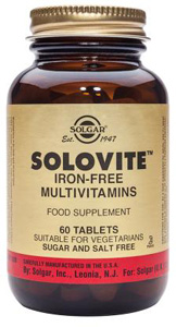 Solovite™ Iron-Free Multivitamins - 60 Tabs