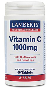 Vitamin C 1000mg + Bioflavonoids - 60 Tabs