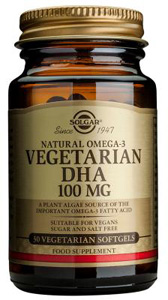 Vegetarian DHA 100mg - 30 Softgels