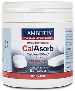 CalAsorb® Calcium (as Citrate) - 60 tabs