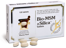 Bio-MSM + Silica 750mg - 120 tabs