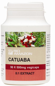 Catuaba 5:1 Extract 500mg - 90 Veg Caps