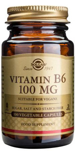 Vitamin B6 100mg - 100 Veg Caps