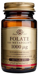 Folate 1000mcg (as Metafolin®) - 60 Tabs