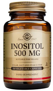 Inositol 500mg - 50 Veg Caps
