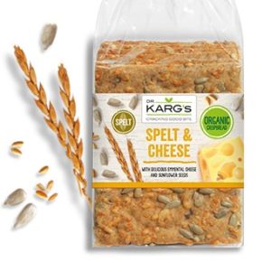Organic Spelt and Cheese Crispbread - 200g