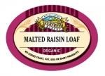 Organic Malted Raisin Loaf - 290g