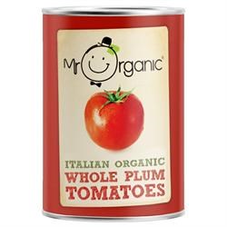 Organic Whole Plum Tomatoes - 400g