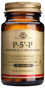 P-5'-P (Pyridoxal-5'-Phosphate) 50mg - 50 Tabs