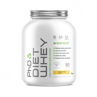 PHD, Diet Whey Vanilla Creme - 2kg - Well Natural