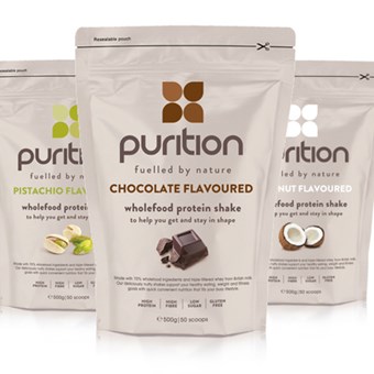 Purition, Wholefood Protein Shake 500g Bag - Pistachio