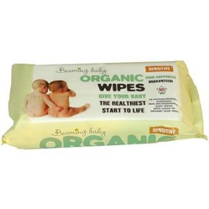 Organic Baby Wipes - 72 Wipes