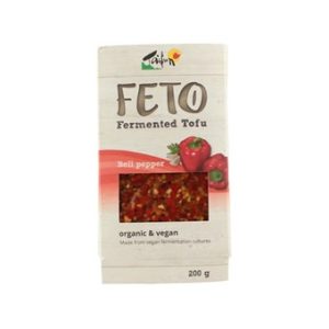 Organic FETO Bell Pepper Tofu - 200g